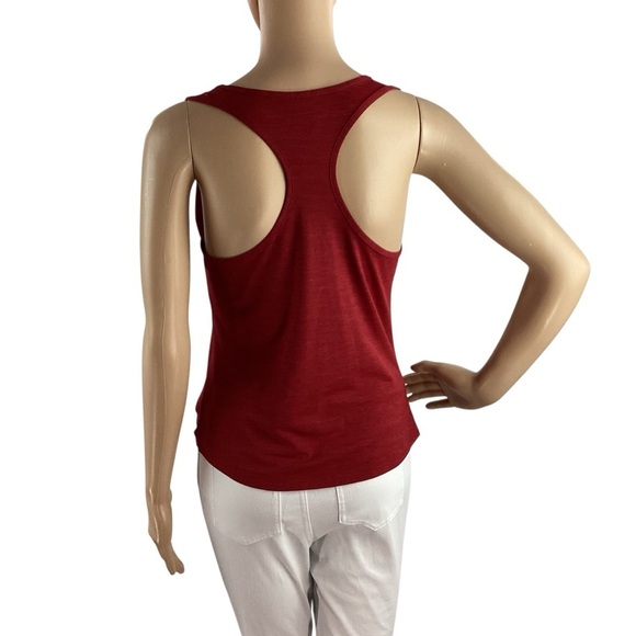 Zyia Knot Just a Cute Tank Red Racerback Size M - Picture 5 of 6
